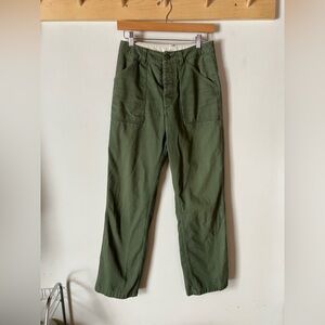 TOPO Design Sz 2 army green pants